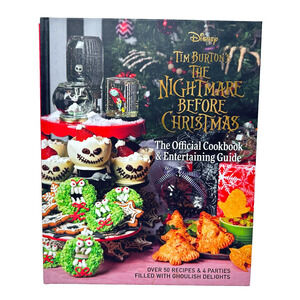 Disney Tim Burton Nightmare Before Christmas Cookbook HC 2021 Halloween Party